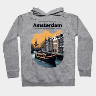 Explore Amsterdam by boat Hoodie